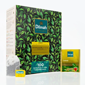 Dilmah Lemon Flavoured EnvelopeTea bags 100 / Box